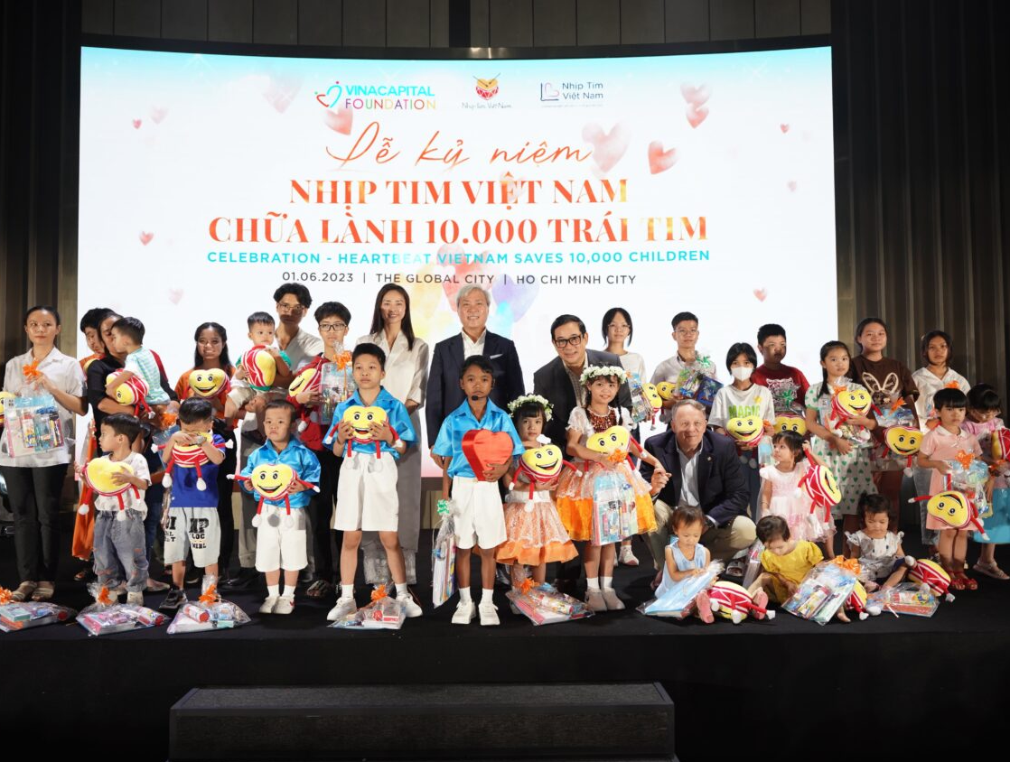 The Heartbeat Vietnam Program celebrates saving 10,000 children with congenital heart defects